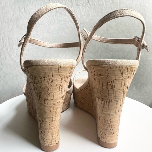 🌸CHARLES🌸 Lambert Wedge Sandals Size: 9.5M - Picture 10 of 14
